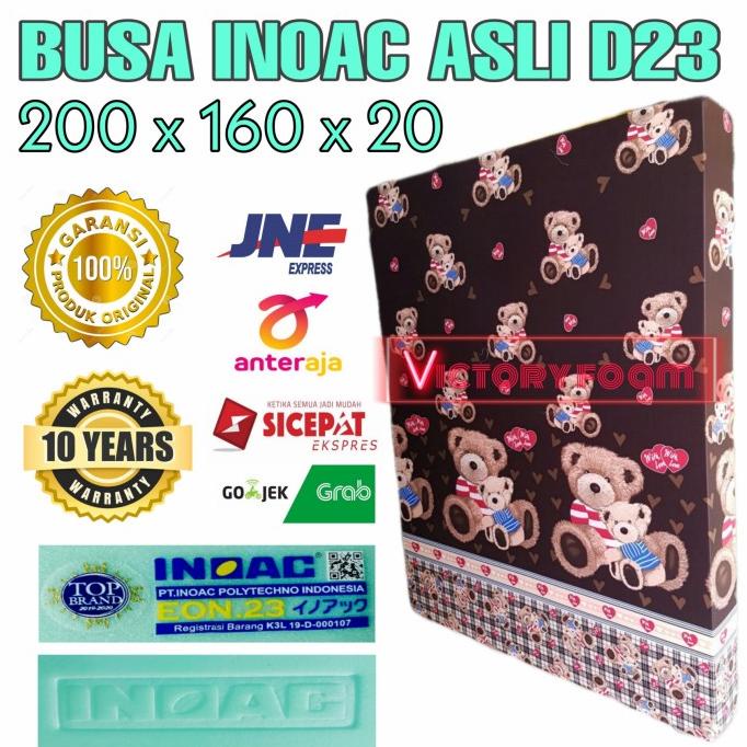 `````````] Kasur Busa INOAC d23 EON LG 200x160x20 Lembaran dan Lipat