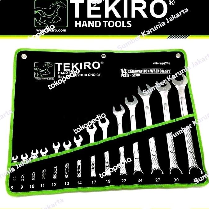 Tekiro Kunci Ring Pas Set 8 - 32 MM