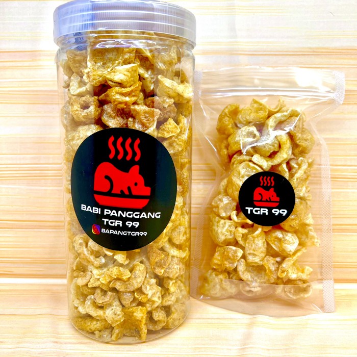 

' kerupuk babi tgr 99 - toples 1,3 ltr (non halal)