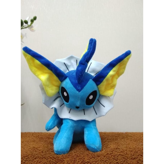 Boneka Vaporeon size 18cm/ Go Pokemon