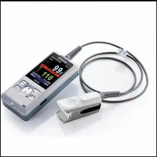 Barang Terlaris Pulse Oximeter Mindray Pm 60 + Dekstop Charger Readyy Bukithijaustore