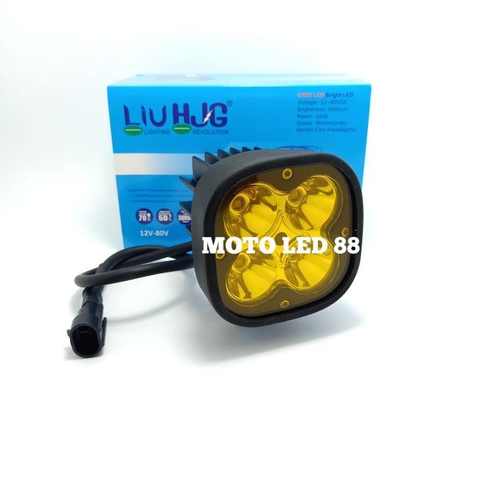 Lampu Tembak Sorot 4 Mata L4Z Mb4 Offroad 60 Watt Hjg 1Biji