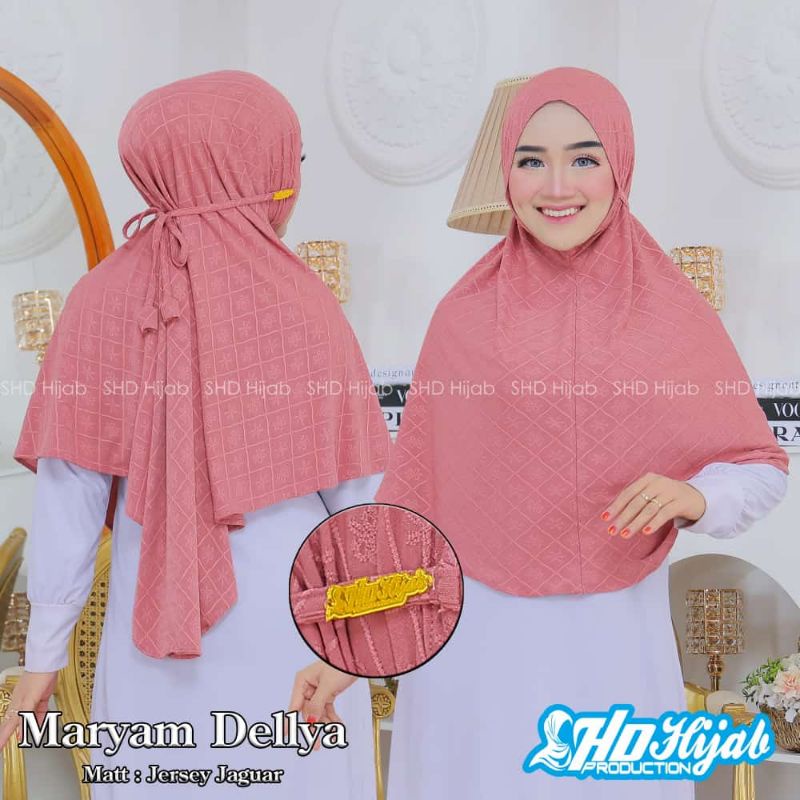 Jilbab Instan Simple Maryam Delya Ori SHD Hijab
