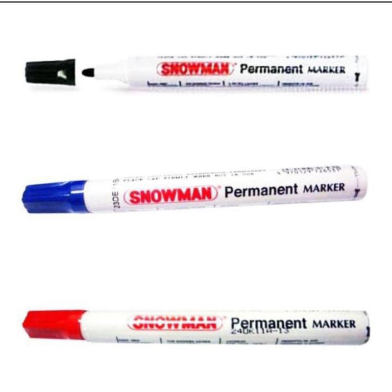 

(1 Lusin) Spidol Snowman Permanent
