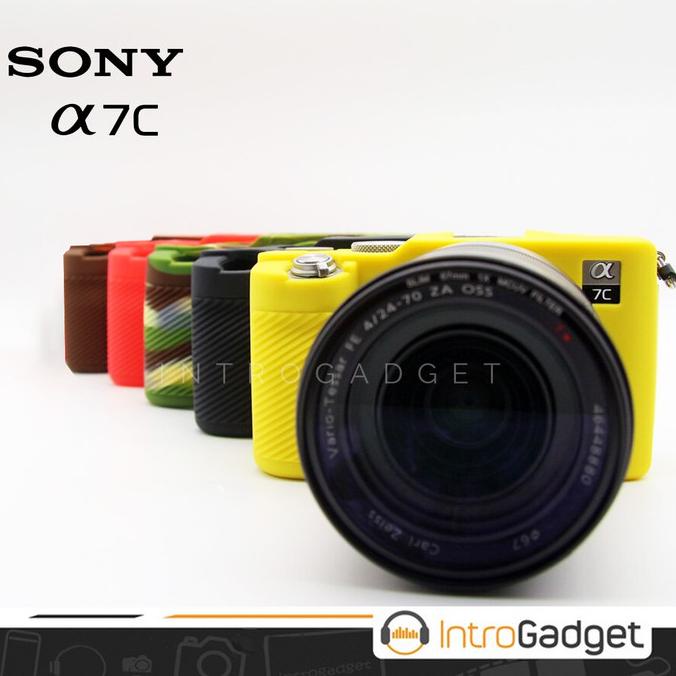 Silicone Case SONY A7C Karet Rubber Silikon Case