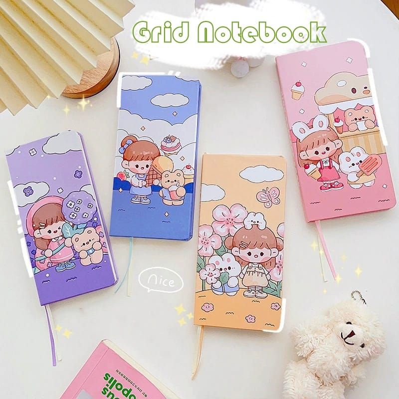 

Note Book jurnal diary Book Korea style book buku catatan jurnal lucu kawaii