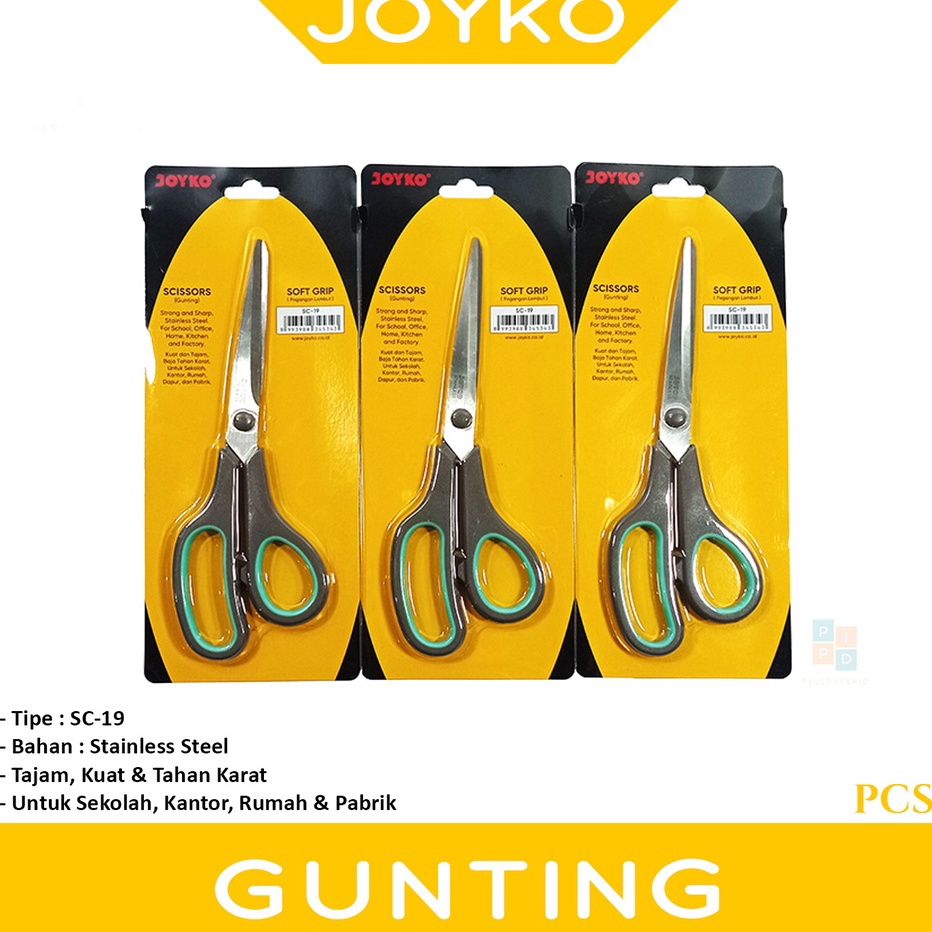 

➷Terkini➭ JOYKO - Gunting Besar SC-19 Stainless Steel - Pcs D69