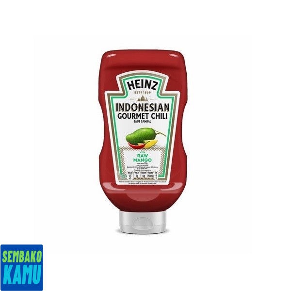 

Heinz Indonesian Gourmet 325 gr - Saus Sambal