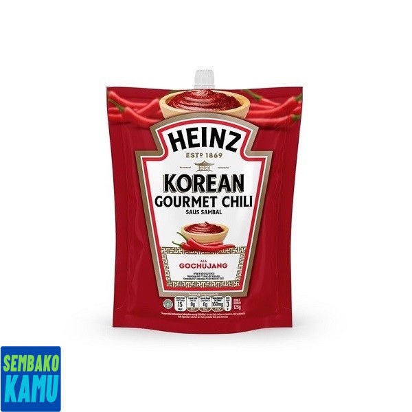 

Heinz Korean Gourmet 125 gr - Saus Sambal