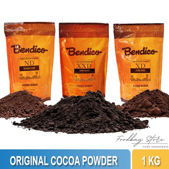 

BENDICO - Pure Cocoa Powder 1 Kg / Cokelat Bubuk Original