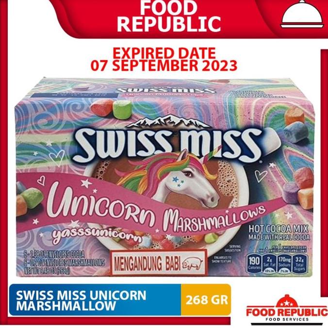 

SWISS MISS UNICORN MARSHMALLOW 268 GR HOT COCOA MIX COKLAT SUSU PREMIU