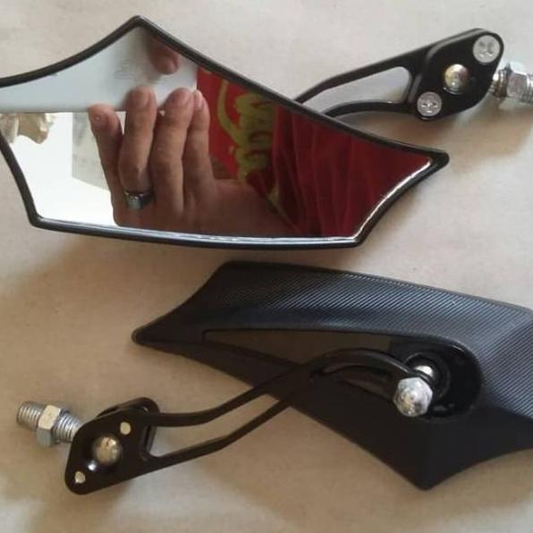 Kaca Spion Variasi Motor Tiger/Sonic 150/Satria Fu 150 New/Megapro