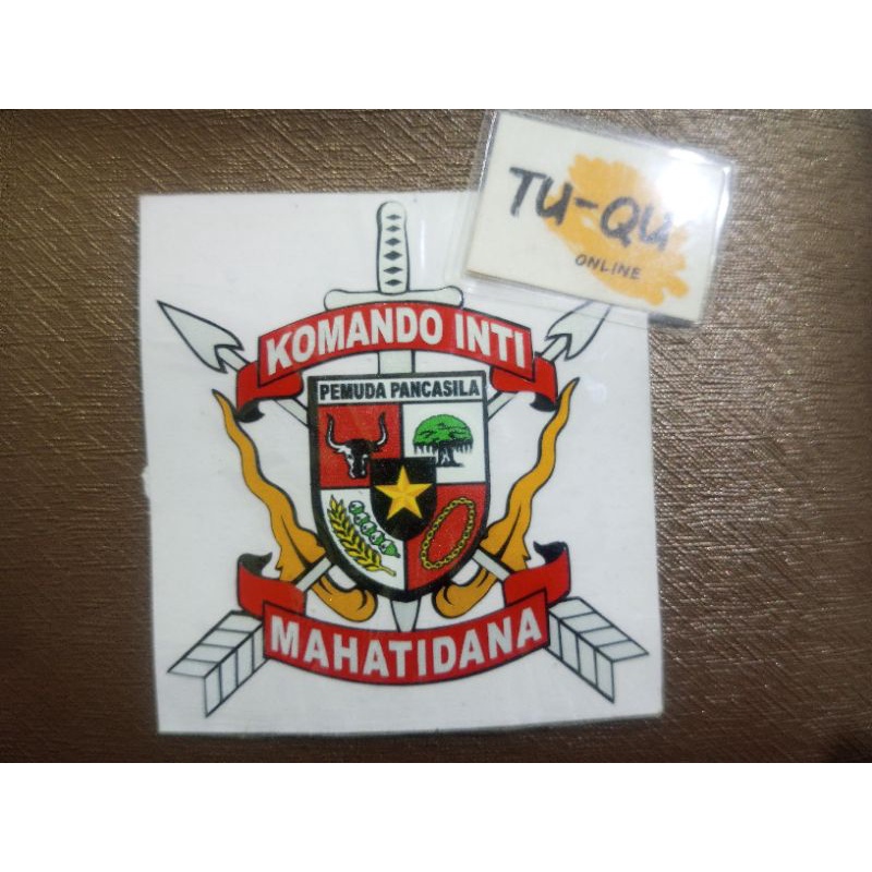 STICKER KOMANDO INTI MAHATIDANA