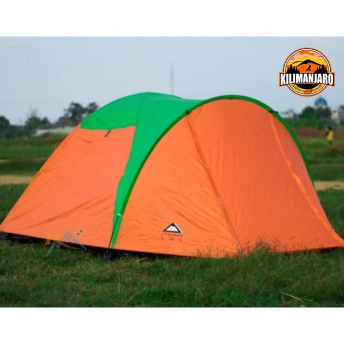 Tenda LWY Tenda Camping Double Layer Kapasitas 4-5 Orang