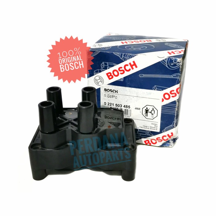 Ignition Coil Ford Fiesta Focus Ecosport Asli Bosch 0221503485 Kode My 081