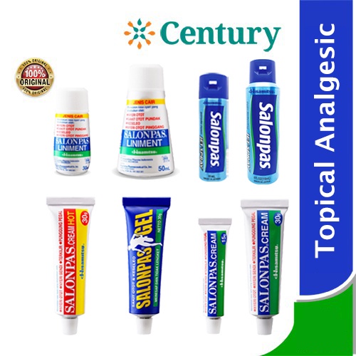 Salonpas/Salonpas Liniment/Salonpas Jet Spray/Salonpas Cream/Salonpas Gel/Pegal/Kesleo
