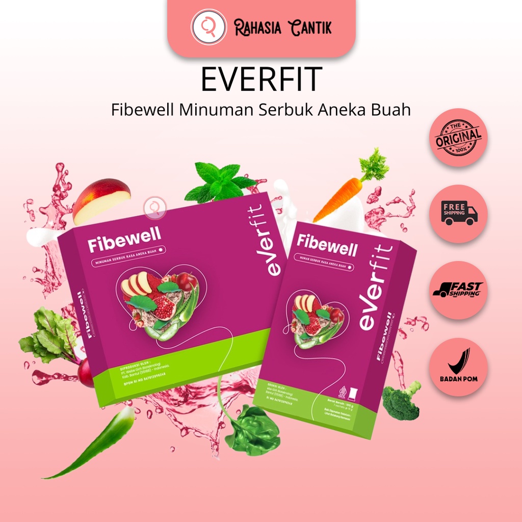 

EVERFIT | Fibewell Minuman Serbuk Aneka Buah