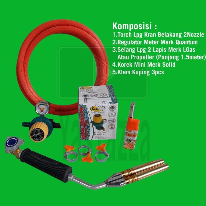 Paket Torch Lpg / Torch Lpg 1Set /Paket Alat Las Ringan / Blow Torch