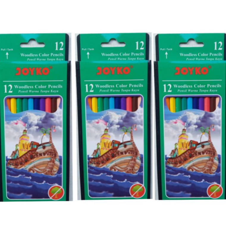

lbcd -70 Pencil Warna Joyko CP 103 12 warna/Panjang GBE