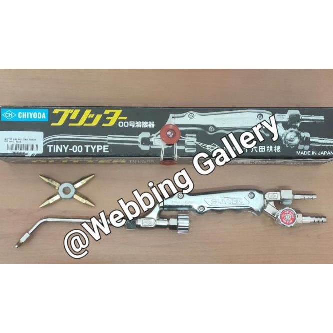 Chiyoda Glitter Gas Welding Torch Set Woo, Acetylene Type Tiny 00