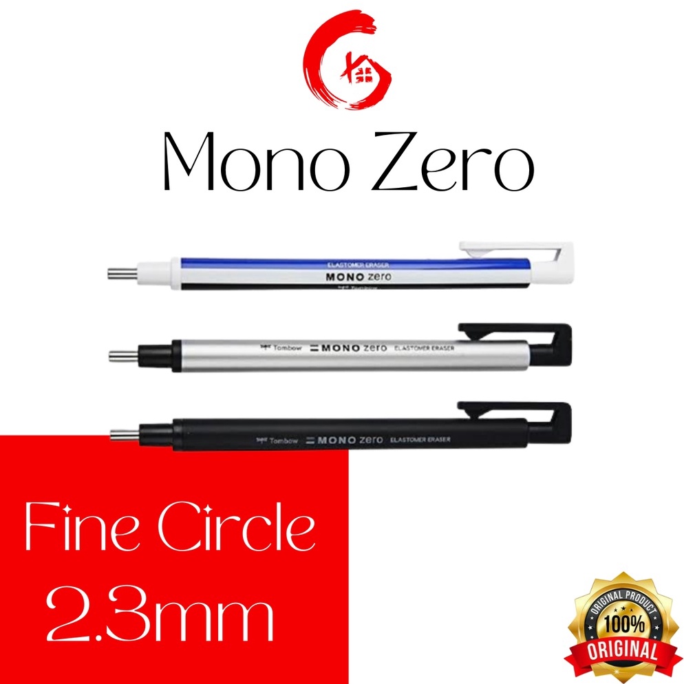 

Momen lebaran Tombow MONO Zero Eraser Fine Circle 2.3mm 230