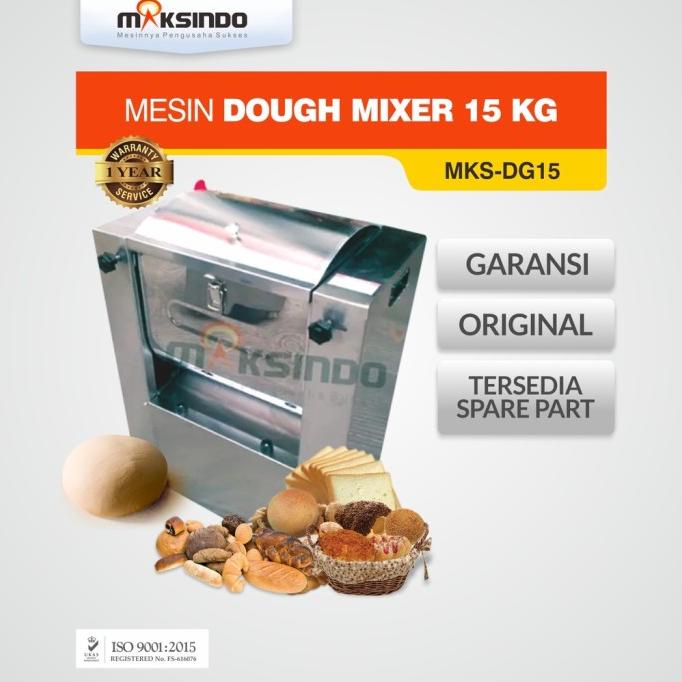 Maksindo Mesin Dough Mixer 15 Kg (Mks-Dg15)