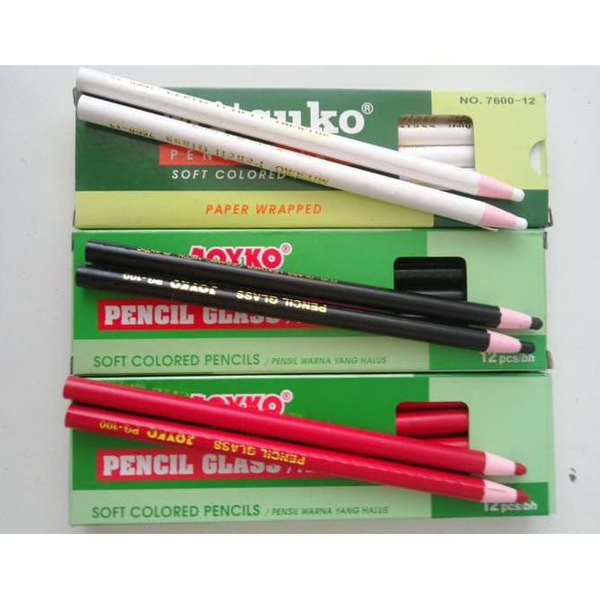 

[CODE BARANG 482KFN] PENSIL GLASS PG-100 / PENSIL KACA JOYKO Only One