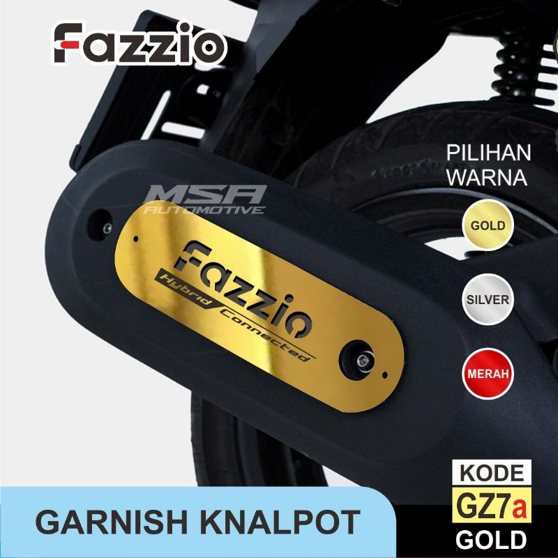 Garnis Knalpot, aksesoris knalpot yamaha fazzio