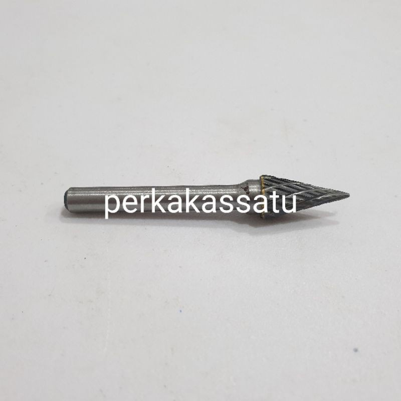 MATA BOR TUNER MODEL M 10MM TANGKAI 6MM ROTARY BURR TUNGSTEN CARBIDE