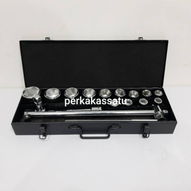 MATA SOCK SET 18PCS 3/4" 3/4 INCI GATE HAND SOCKET SET