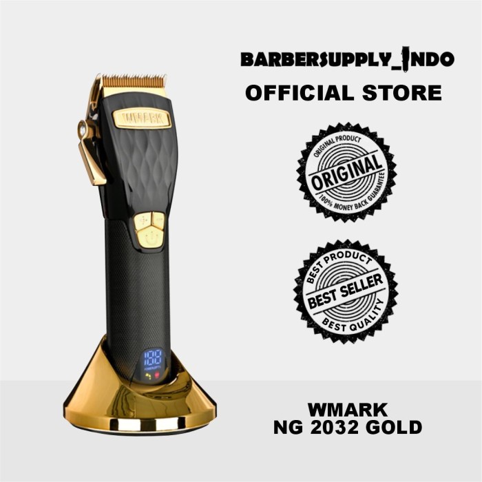 WMARK NG 2032 ORIGINAL CLIPPER CORDLESS MESIN ALAT CUKUR RAMBUT ORI