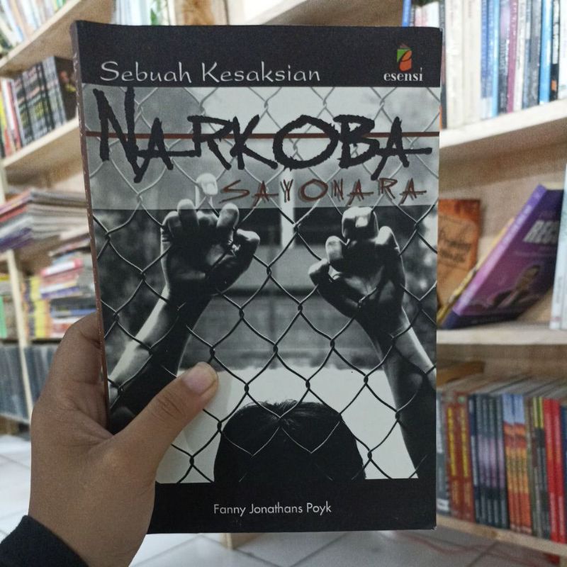 buku sebuah Kesaksian narkoba sayonara Fanny Jonathan's poky Original Preloved