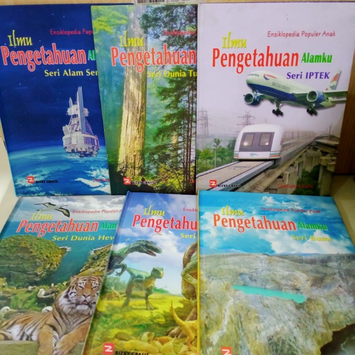 Terlaris Ense Buku Ensiklopedia Populer Anak Ilmu Pengetahuan Alamku