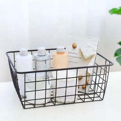 Terlaris Miso Besar 37X26X17 Keranjang Besi Serbaguna Tempat Baju Dan Peralatan