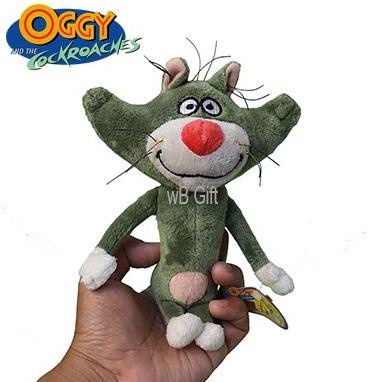 Boneka karakter original Jack 6 inch Oggy and the cockroaches