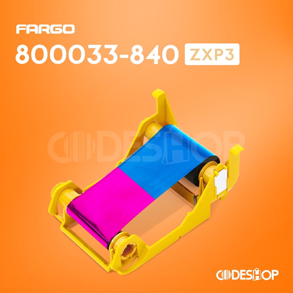 RIBBON ZXP3 ZEBRA RIBBON COLOUR ZEBRA ZXP 3 SERIES ZXP SERIES 3 ZXP3