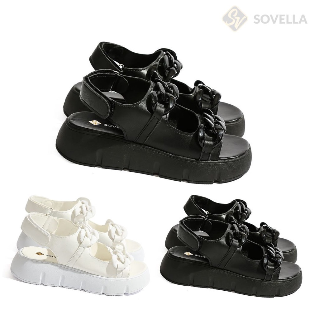 SOVELLA Siena Sandal Wanita Tali Putih