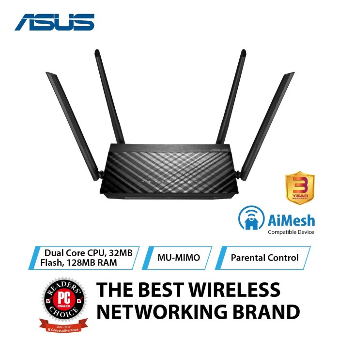 Terlaris Asus Rt-Ac59U Wireless Ac 1500 Mbps Dual Band Gigabit Router Mu-Mimo