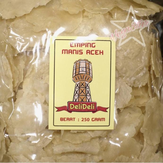 

Emping Melinjo Manis Mentah Super asli Aceh - 250gr