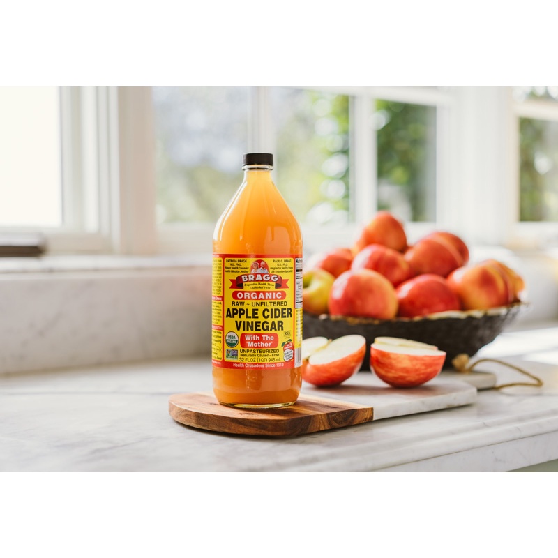 

Bragg, Organic Cider Vinegar 946Ml For 3Pc (Acv / Cuka Apel)