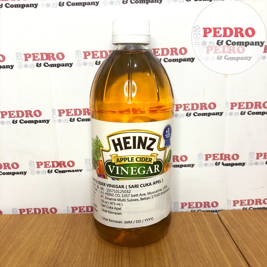 

Heinz - Cider Vinegar/ Cuka Apel 473 Ml/ 16 Oz