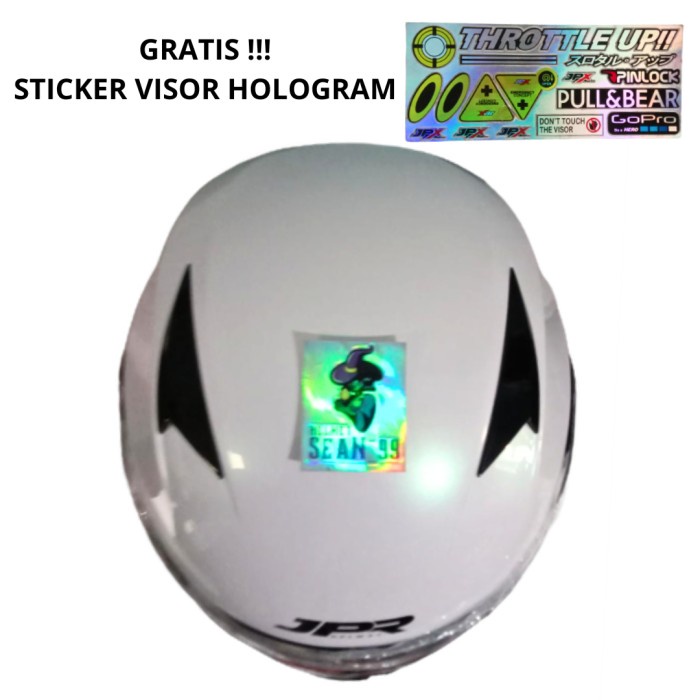 Helm Jpx Jpr Rr15 Solid Half Face Original Sni