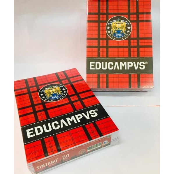 

BUKU TULIS CAMPUS 50 LEMBAR BOXY [10 BUKU]