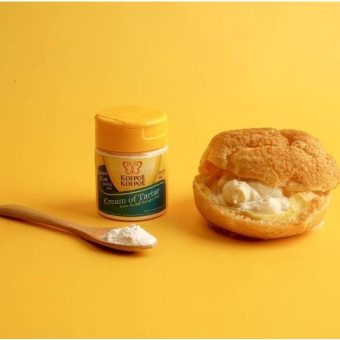 

Koepoe Koepoe Cream of Tar Tar Krim Bubuk Pelapis Kue 1 Kg Halal