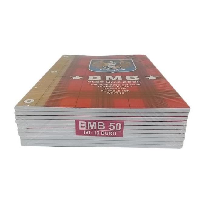 

Buku Tulis Campus 50 Lembar -Boxy - per pack - isi 10 Buku