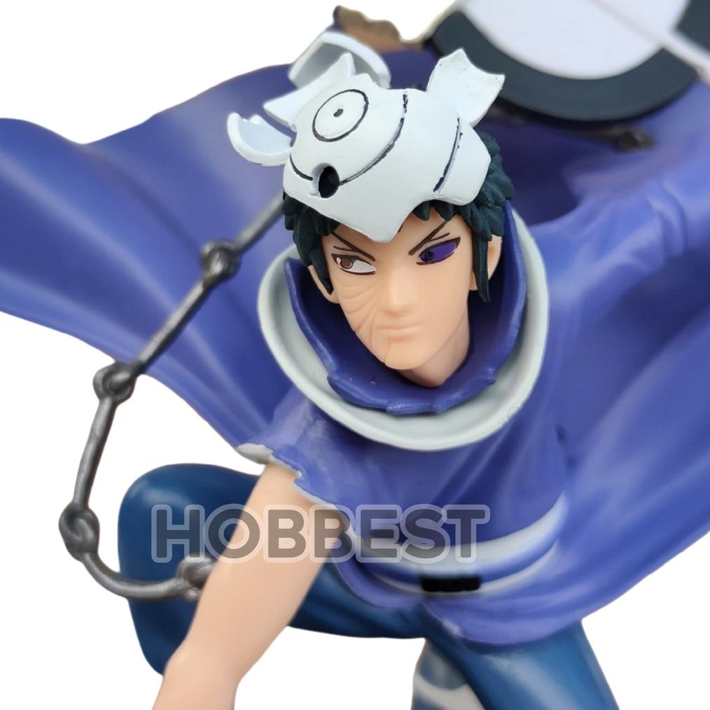 Viral Action Figure Naruto : Uchiha Obito - Miniatur Pajangan Mainan Tobi Madara Akatsuki Figur