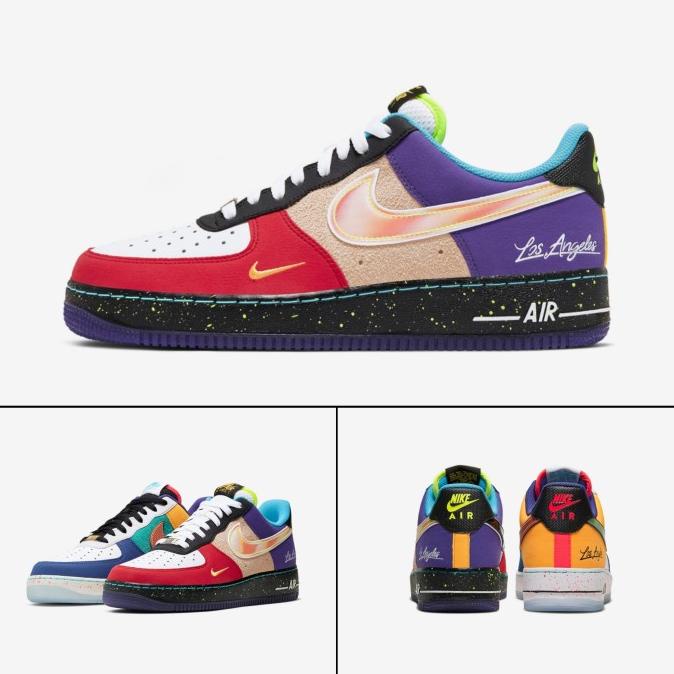 NIKE AIR FORCE 1 LOW WHAT THE LOS ANGELES