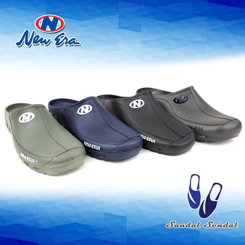 Top Product1x1Wl New Era MB - 6043 - Sepatu Sandal Pria dan Wanita