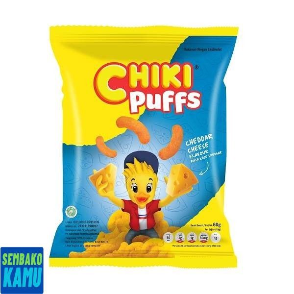 

Chiki Puff Cheddar Cheese 60 gr