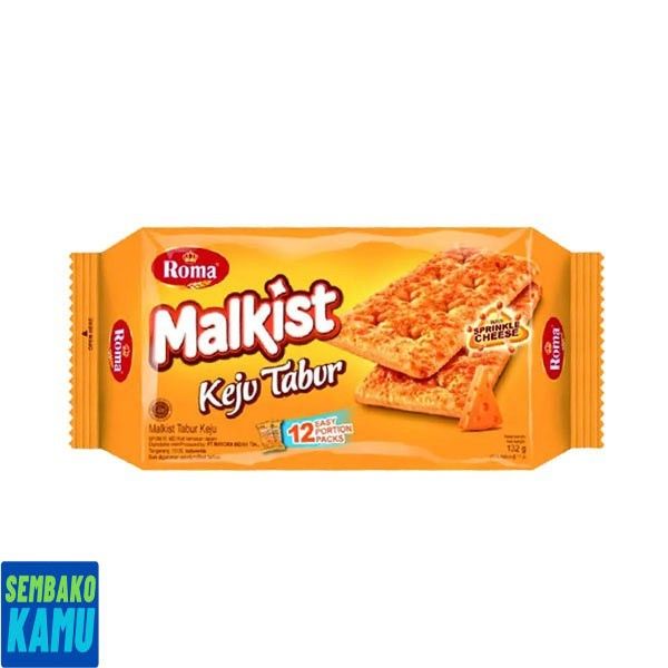 

Roma Malkist Keju Tabur 132 gr - Biskuit